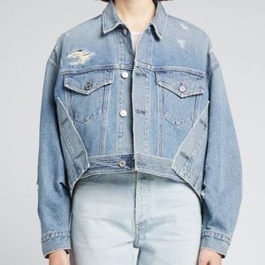 Citizens of Humanity Yael Denim Jacket, Size Medium, Dove